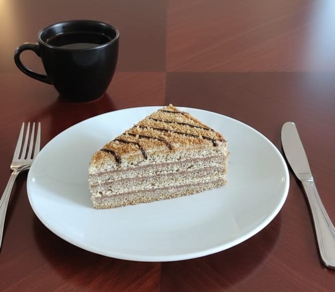 Ballı Cevizli Pasta