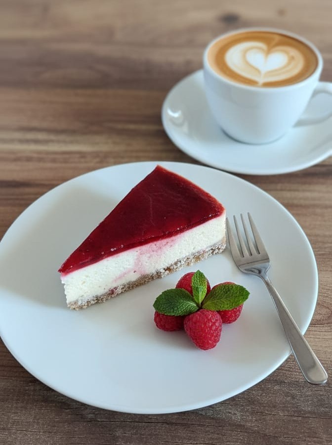 Frambuazlı Cheesecake