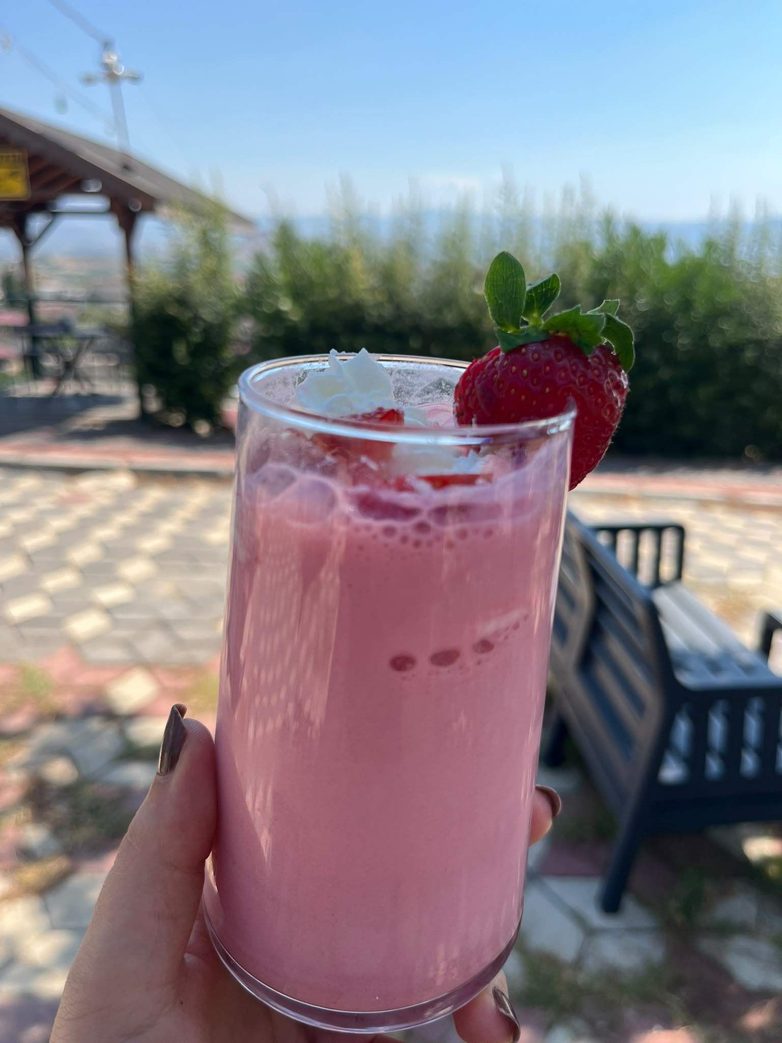 Çilekli Milkshake